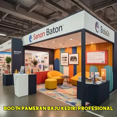 booth pameran baju kediri profesional